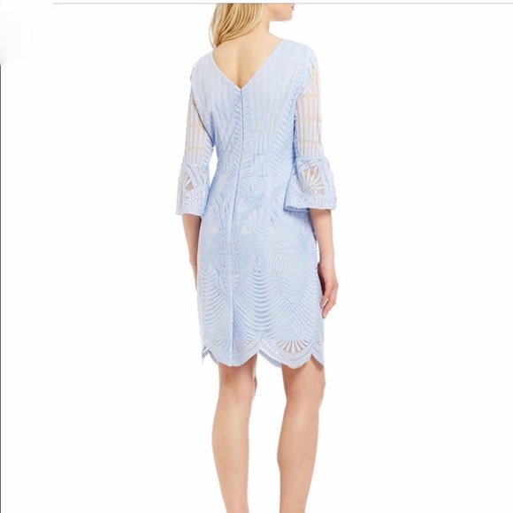 Antonio Melani Embroidered 'Allegra' Dress Size 10 - Picture 2 of 5